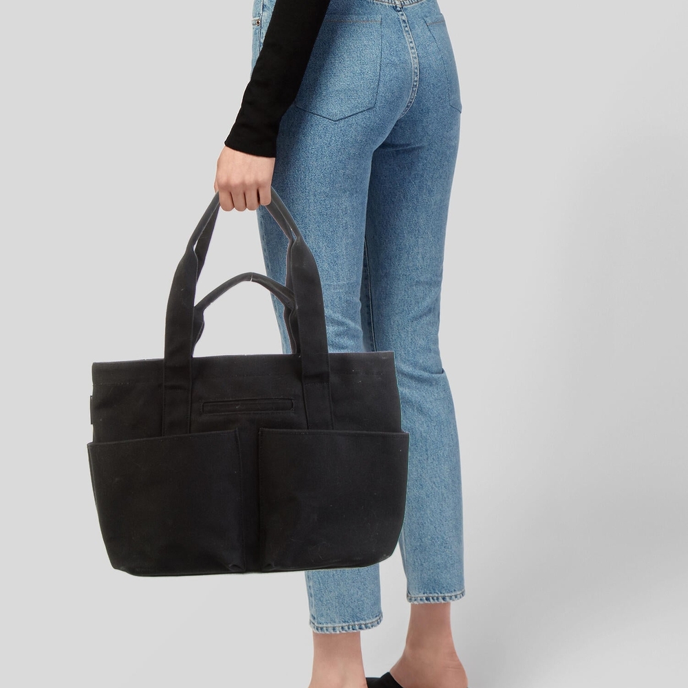 Dagne Dover VIDA Small Tote Bag In Onyx - Picture 2 of 5